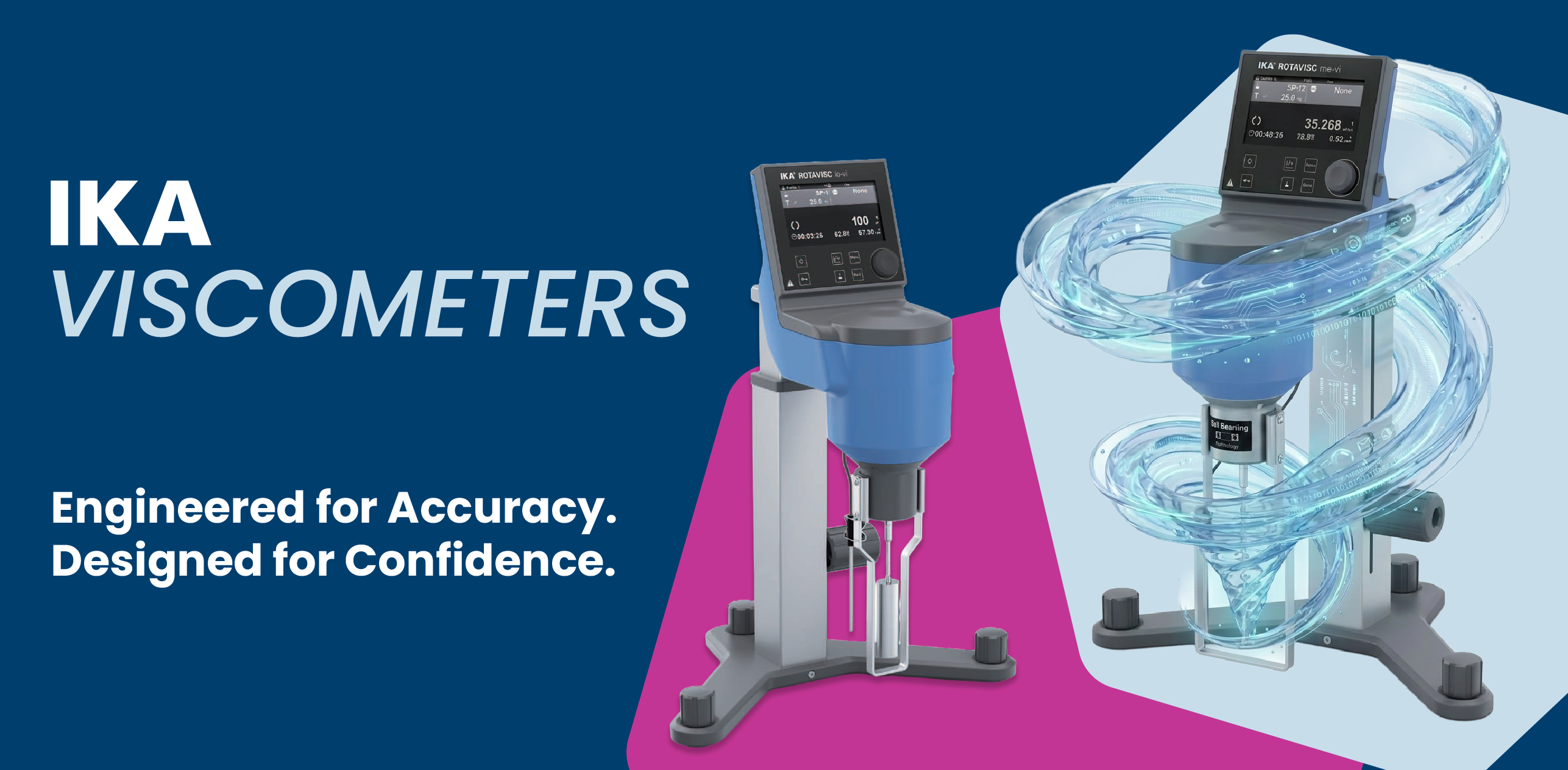 IKA Viscometers: Engineered for Accuracy. Designed for Confidence.