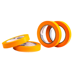 Write-On Label Tape ORANGE 19mm x 36.6m, temperature resistant, PTFE fluoropolymer resin / PK 4