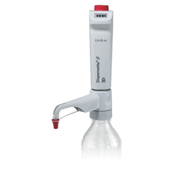 Dispensette® S, digital, without recirculation valve, 2.5-25 ml