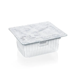 Tips, 0.5-20µl, PP, clear, non-sterile, racked, TipRack, grey, BIO-CERT® LIQ HAND / PK 960