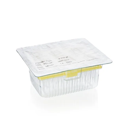 Tips, 2-200µl, PP, clear, non-sterile, racked, TipRack, yellow, BIO-CERT® LIQ HAND / PK 960