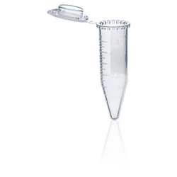 Microtube PP colorless 5,0 ml, with lid BIO-CERT® PCR QUALITY / PK 250