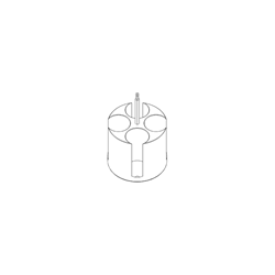 Insert, I 400 4/50, for 4 x 50ml BD branded conical tubes, Centric / PK 4