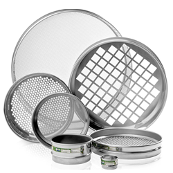 Sieves 200mm dia. 5.00mm ISO 3310-1 / BS410-1 Stainless Steel Frame / Stainless Steel Mesh / EA