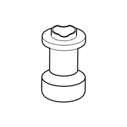 FA-6x250 adapter for 50ml Oak Ridge, round bottom tubes. Set of 2pcs