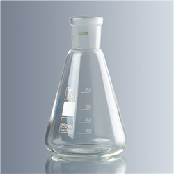 Erlenmeyer flask with std ground joint 250ml NS 24/29 / EA