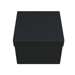 Freezer Box PP Black box and lid 130x130x95mm w/o divider