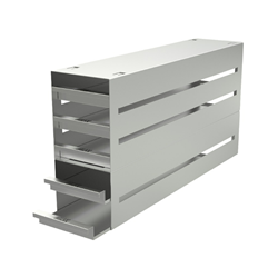 Freezer rack SSteel drawer 5x4 pl. 54mm 540x288x135mm