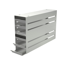 Freezer rack SSteel drawer 6x4 pl. 54mm 540x345x135mm