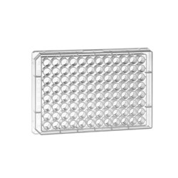 Microplate, 96 well, PP, Flat Bottom (Chminey Well), Natural, STERILE, 10 pcs/bag, 100 pcs