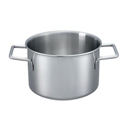 Pot, stainless steel, 3 l, H 3000