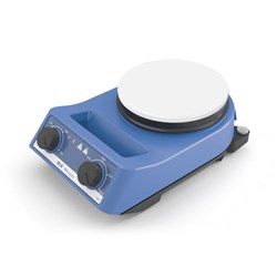 Magnetic stirrer with heating, enamel plate, RH basic-white