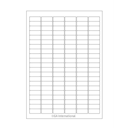 Removable Cryo-LazrTAG™- Cryogenic Labels for Laser Printers (A4 Size), White / PK 16
