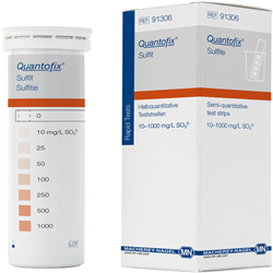 QUANTOFIX Sulfite 10-500mg/L / PK 100