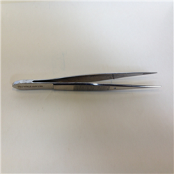 Sharp Point Forceps straight with guide pin 130mm/ EA