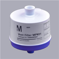 Tank vent filter contains CO2 trap VOC and filter for 100L tank Millipore