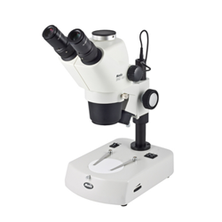 Microscope Stereo SMZ-161 LED Trinocular 1:6 w 3W LED ncident/transmitted & intenstity control