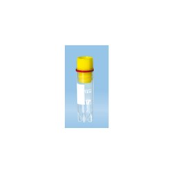 CryoPure vial, 2 ml, PP, Int. thread yellow cap, silicon O-ring, nom. vol 1.6ml, PK 50