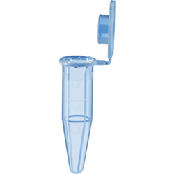 Reaction tubes, 1.5 ml, PP, with attached lid, grad. &  frosted writing space / PK 5000