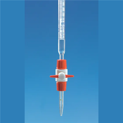 Burettes - Compact burette, PTFE, stopcock BB AS, 25ml, 0.05 ml, Boro 3 ...